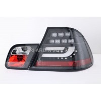 BMW E46 2D Black Face Light Bar LED Tail Lamp